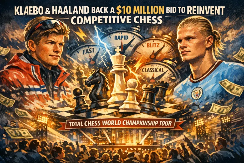 Klæbo and Haaland Back a $10 Million Bid to Reinvent Competitive Chess